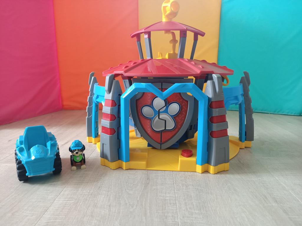 Quartier général de sauvetage des dinosaures de Paw Patrol, Enlèvement ou Envoi, Comme neuf, Découverte, Sonore