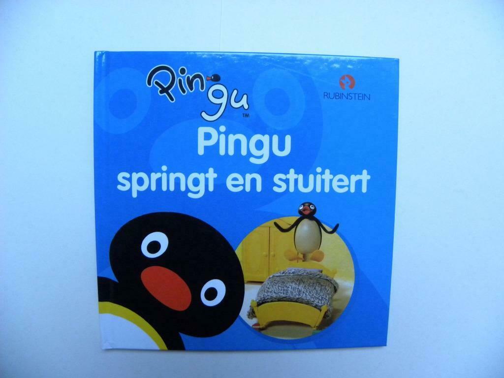 Prentenboek : Pingu springt en stuitert., Boeken, Fictie algemeen, Jongen of Meisje, Rubinstein, Nieuw