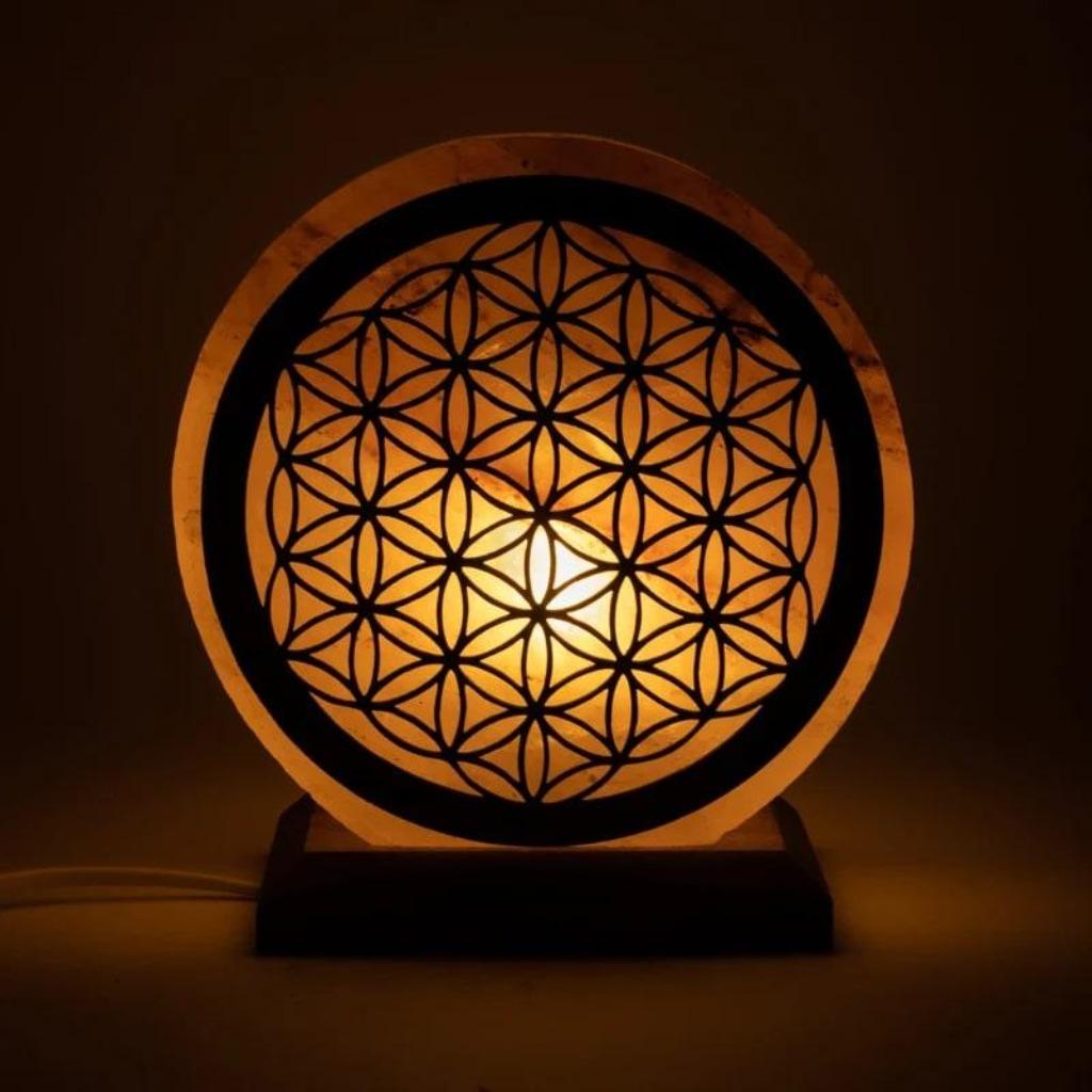 zoutlamp bloem des levens, Ophalen of Verzenden, Nieuw