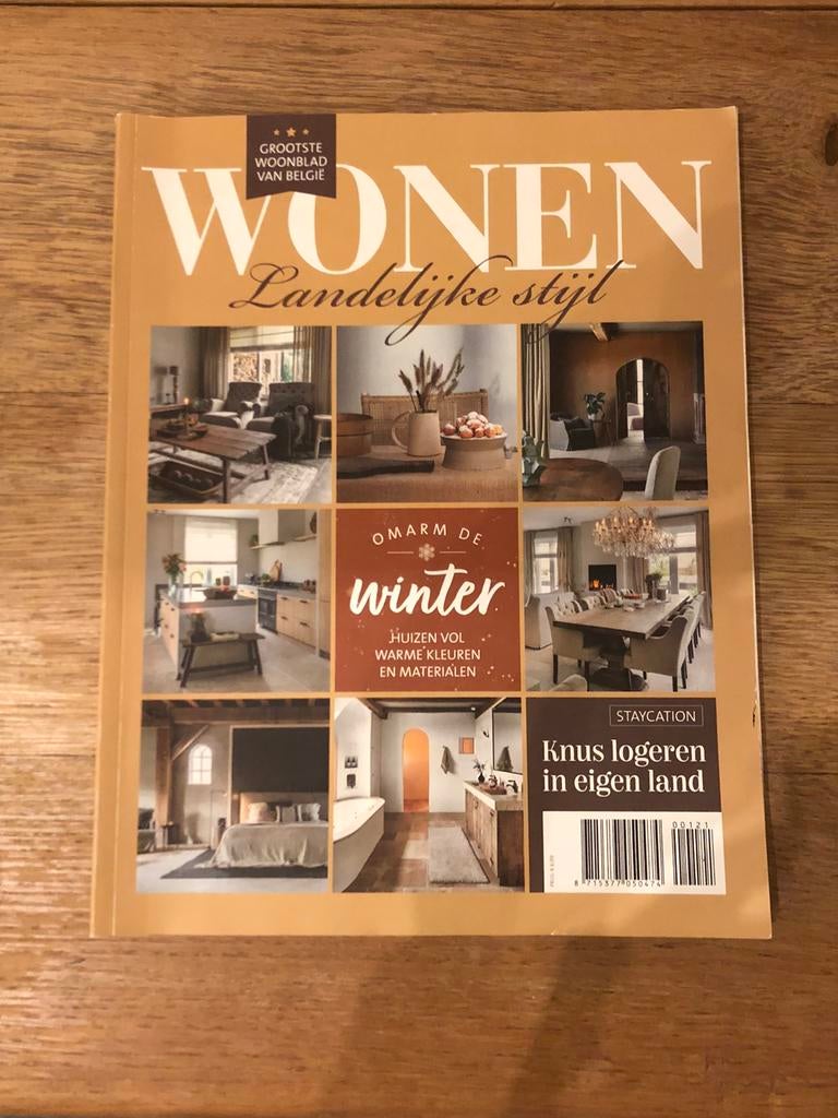 Wonen Landelijke stijl - winter editie, Boeken, Ophalen of Verzenden, Zo goed als nieuw