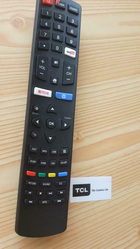 TCL / THOMSON télécommande LED SMART TV AVEC NETFLIX, Enlèvement ou Envoi, Neuf, Originale, Récepteur ou Amplificateur