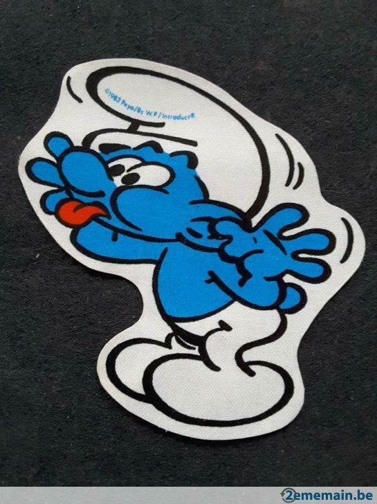 Autocollant Schtroumpf, Enlèvement ou Envoi, Neuf