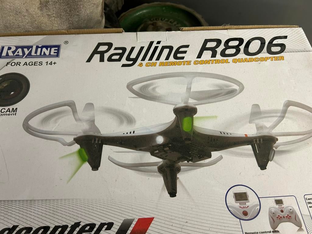 Rayline drone met camera nieuw en ongebruikt, Ophalen, Zo goed als nieuw