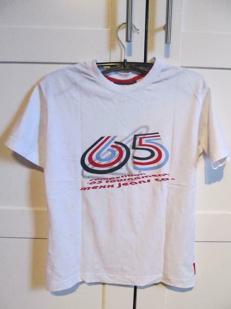 3 T-shirts Maat 134-140 korte mouw Mexx, Enlèvement ou Envoi, Utilisé, Garçon, Chemise ou À manches longues