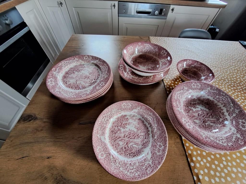 England Ironstone serviesgoed, Antiquités & Art, Antiquités | Services (vaisselle) pièces, Enlèvement