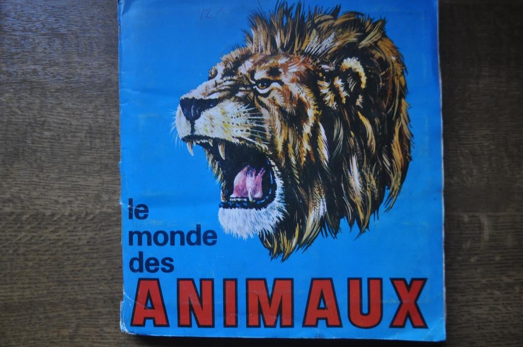 PANINI COMPLEET ALBUM LE MONDE DES ANIMAUX, Enlèvement ou Envoi, Utilisé