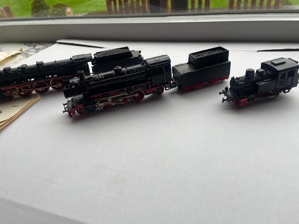 Marklin stoomlocomotieven (lot), Enlèvement, Utilisé, Locomotive, Märklin