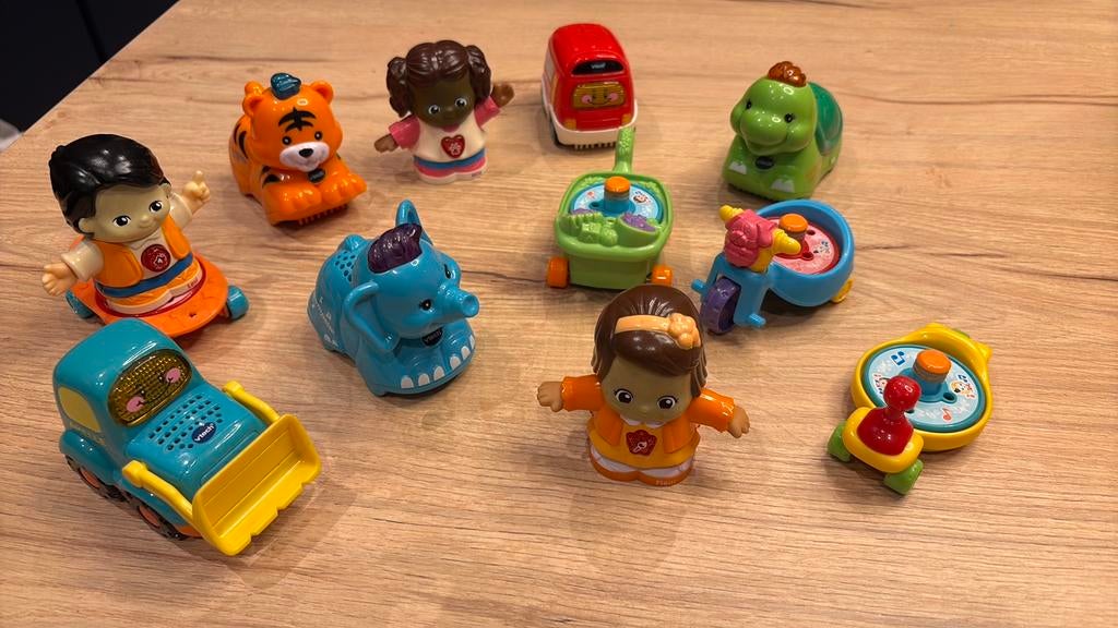 Bonhommes et animaux Vtech, Enlèvement, Utilisé