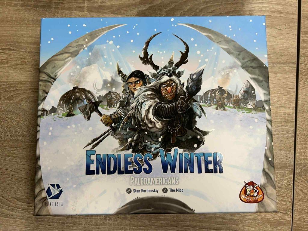 Endless Winter pakket (basis + 3 uitbereidingen) - Bordspel, Ophalen of Verzenden, Zo goed als nieuw, White Goblin Games