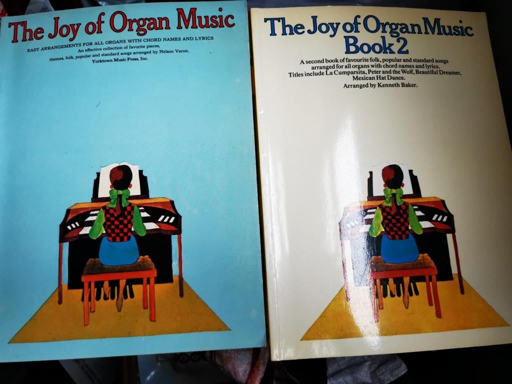 The joy of organ music DEEL 1&2 Uitgave 1967-79, Muziek en Instrumenten, Bladmuziek, Ophalen of Verzenden, Zo goed als nieuw, Les of Cursus