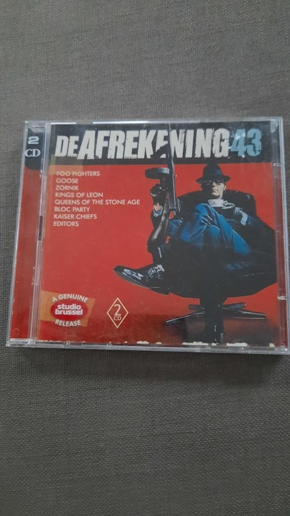 2cd DE AFREKENING 43 (Studio Brussel), Ophalen of Verzenden, Zo goed als nieuw, Rock en Metal