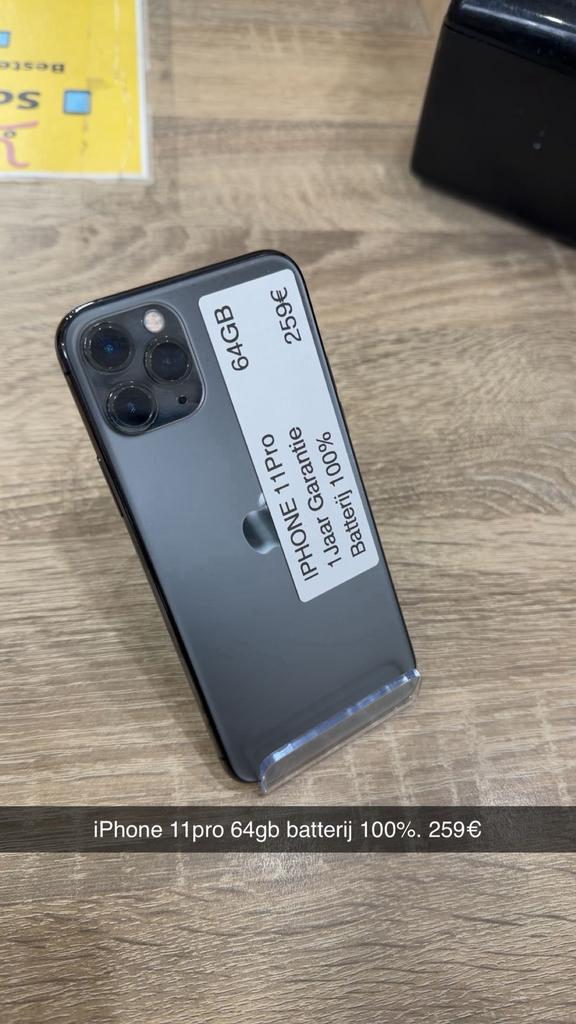 Iphone 11 pro 64gb, Ophalen, Zo goed als nieuw