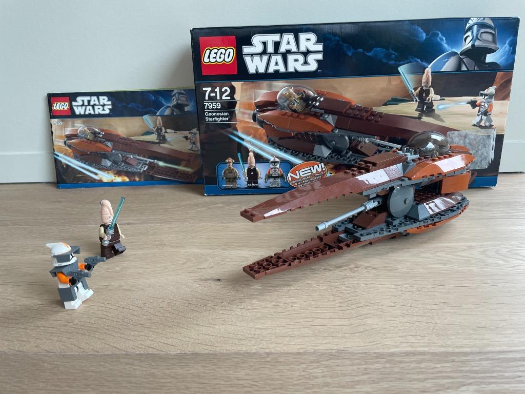 Lego 7959 Star Wars Geonosian Starfighter, Ophalen of Verzenden, Zo goed als nieuw