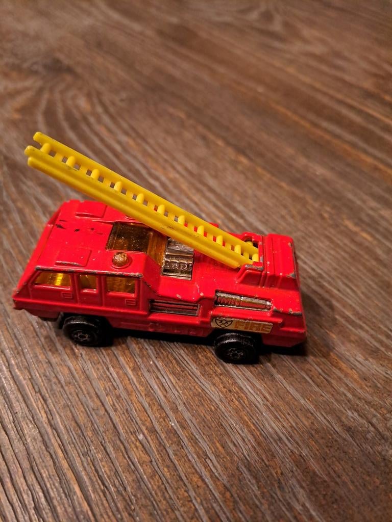 Matchbox, brandweerwagen  1975, Antiek en Kunst, Ophalen of Verzenden