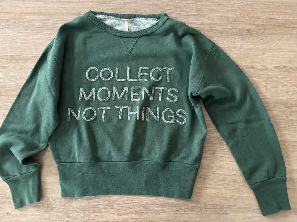 Sweater groen, Bellerose maat 152, Gebruikt, Meisje, Trui of Vest, Ophalen of Verzenden