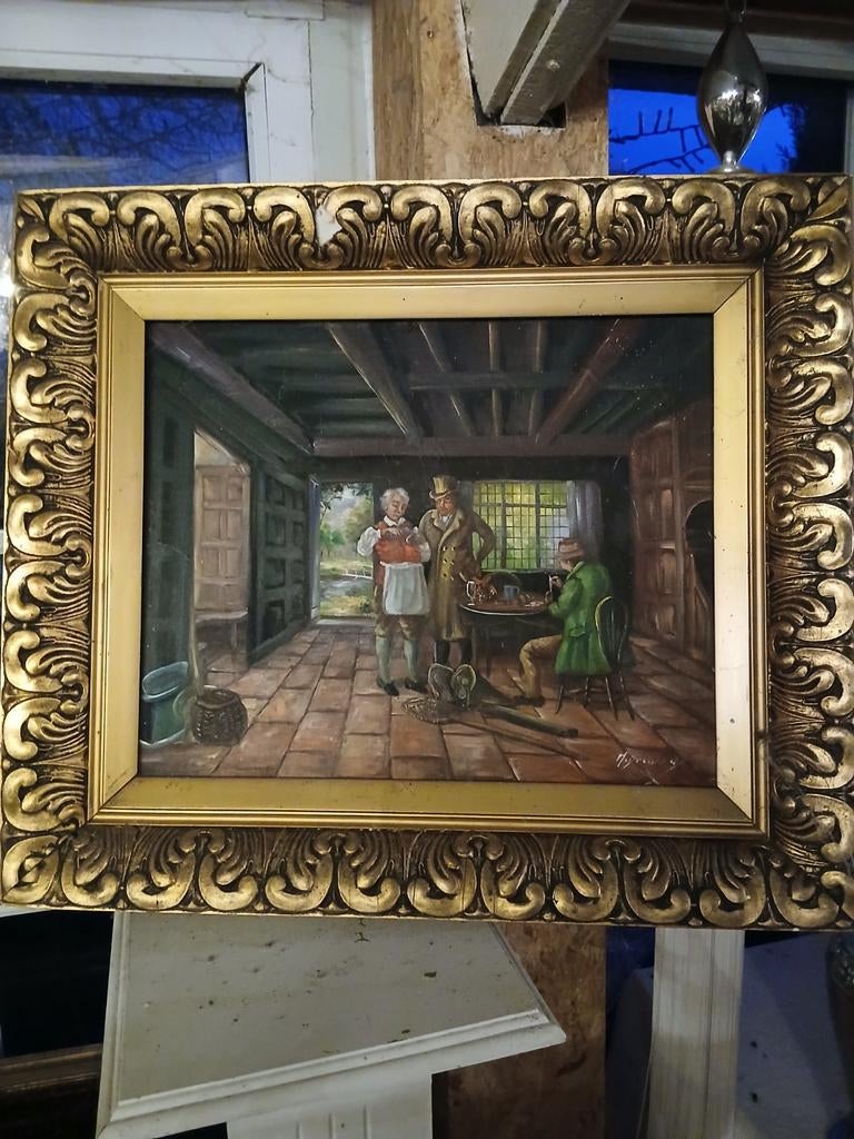 Oud schilderij, Antiek en Kunst, Ophalen