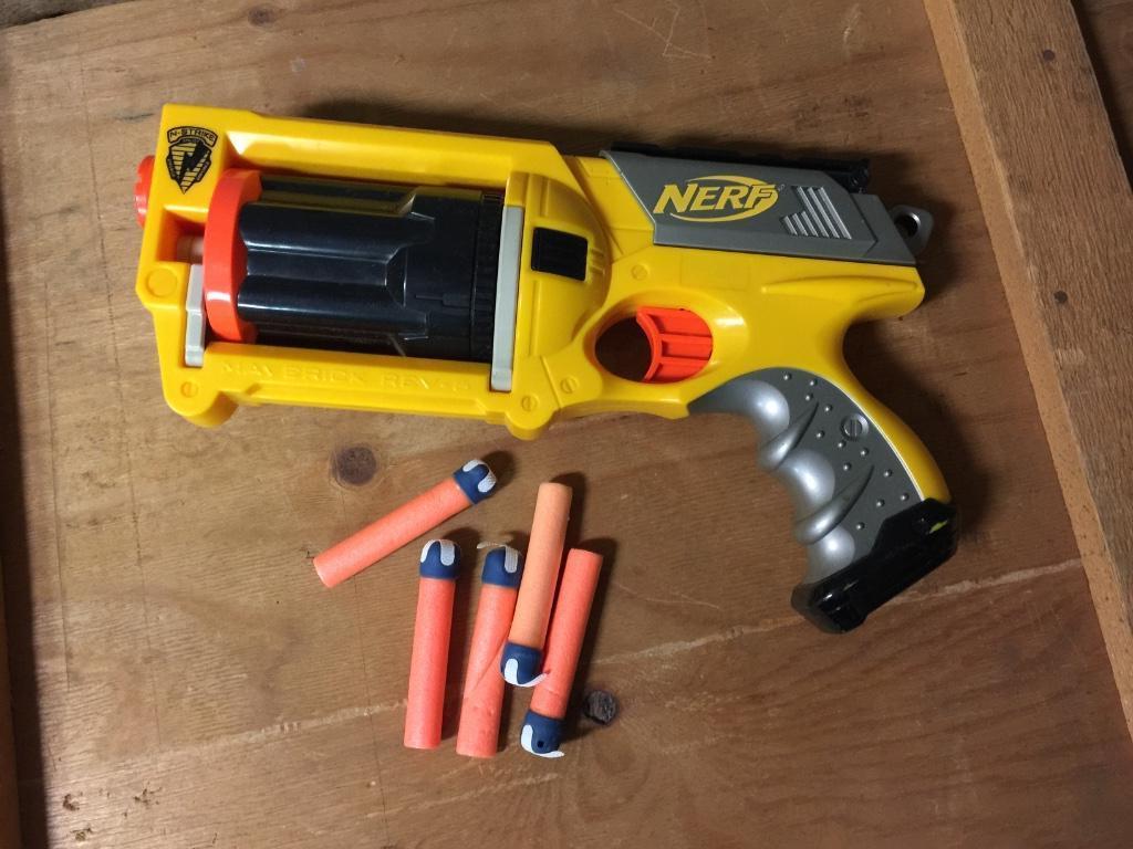 NERF, Enlèvement, Comme neuf