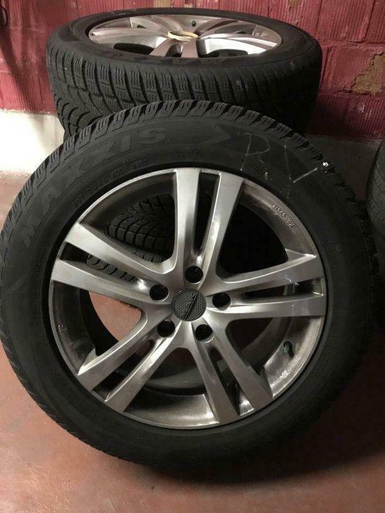 Winterbanden en velgen, Auto-onderdelen, Banden en Velgen, Ophalen, Gebruikt