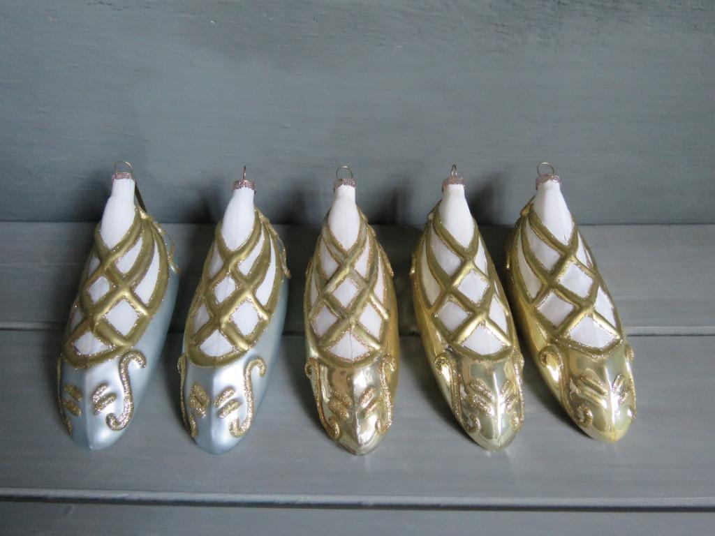 Bijzondere glazen ballerina's  kerstversiering, Antiek en Kunst, Curiosa en Brocante, Ophalen of Verzenden