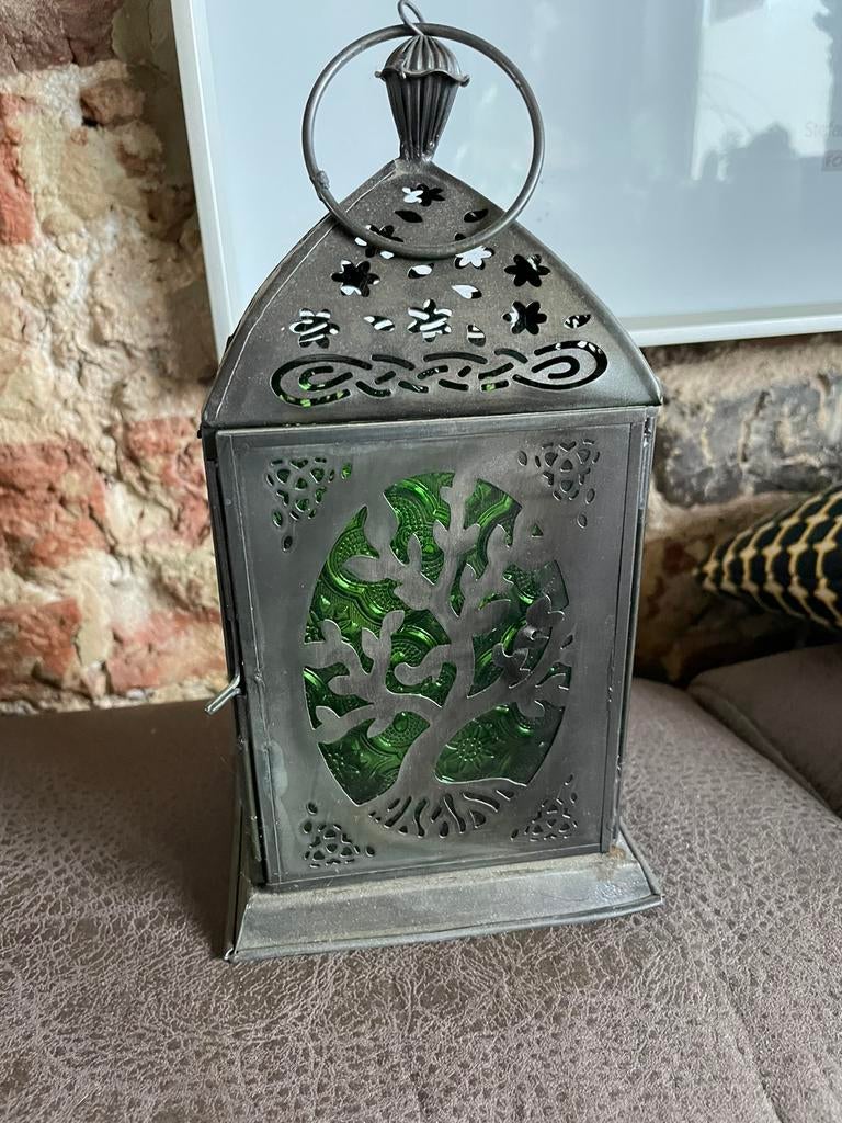 Decoratieve theelichthouder, Ophalen, Gebruikt