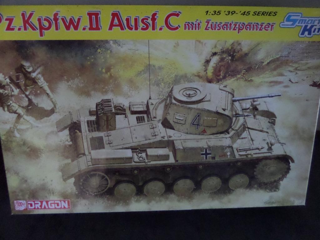 Modelbouw Kit Pz.Kpfw.II Ausf.C, Neuf, Autres marques, Tank, Enlèvement ou Envoi
