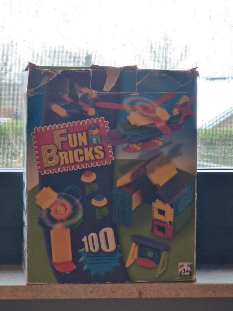 Fun Bricks 100 stuks, Ophalen, Gebruikt