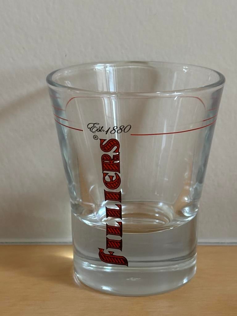 7 Filliers jenever glaasjes, Ophalen of Verzenden, Zo goed als nieuw