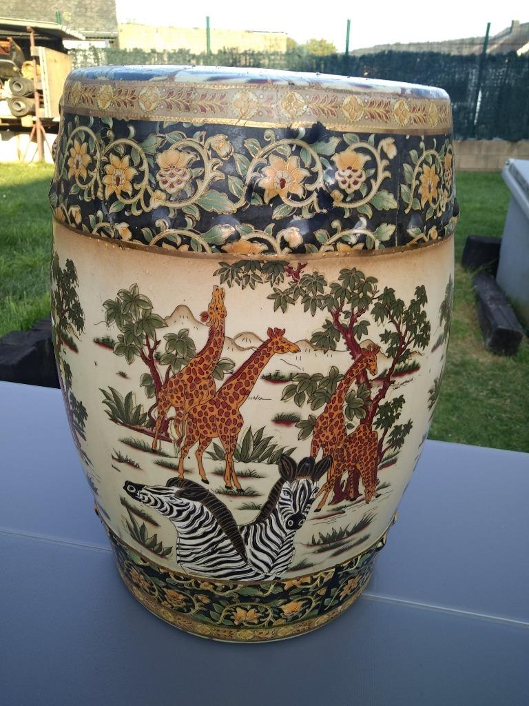 Tabouret de jardin Safari, Ophalen, Zo goed als nieuw
