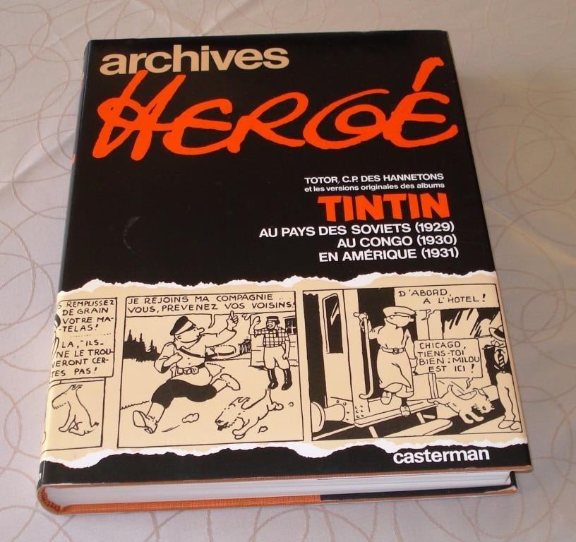 Archives Hergé 1 - 1973, Ophalen of Verzenden, Gelezen