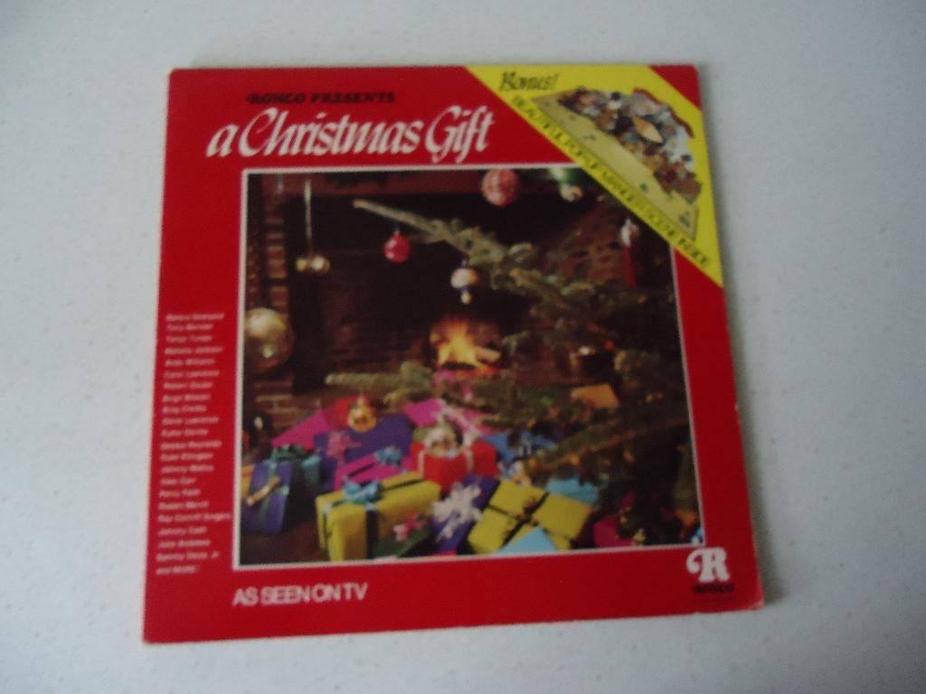 Kerst LP  "A Christmas Gift" met PoP-UP Manger scene inside, Ophalen of Verzenden, Zo goed als nieuw, 12 inch