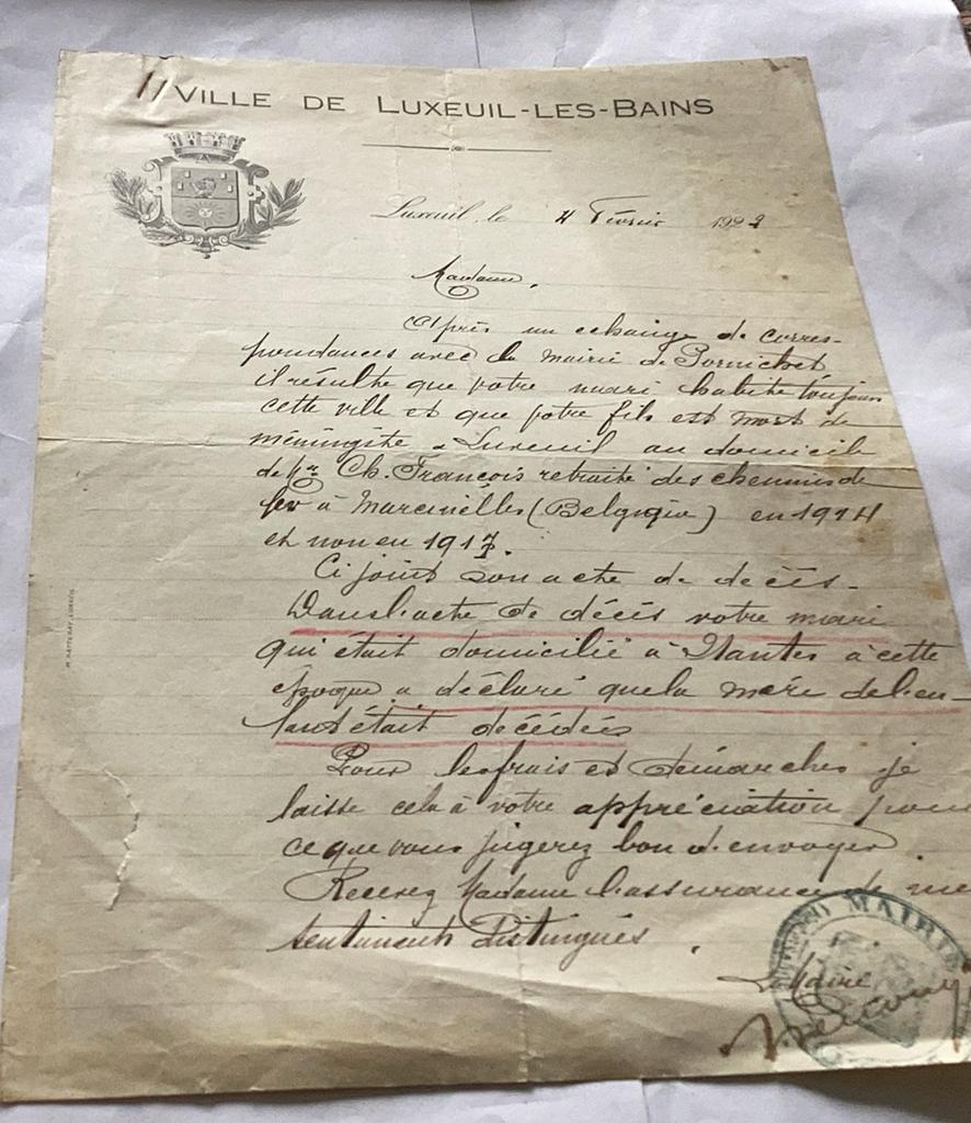 Oude Rekening 1929 met stempel, Postzegels en Munten, Ophalen of Verzenden