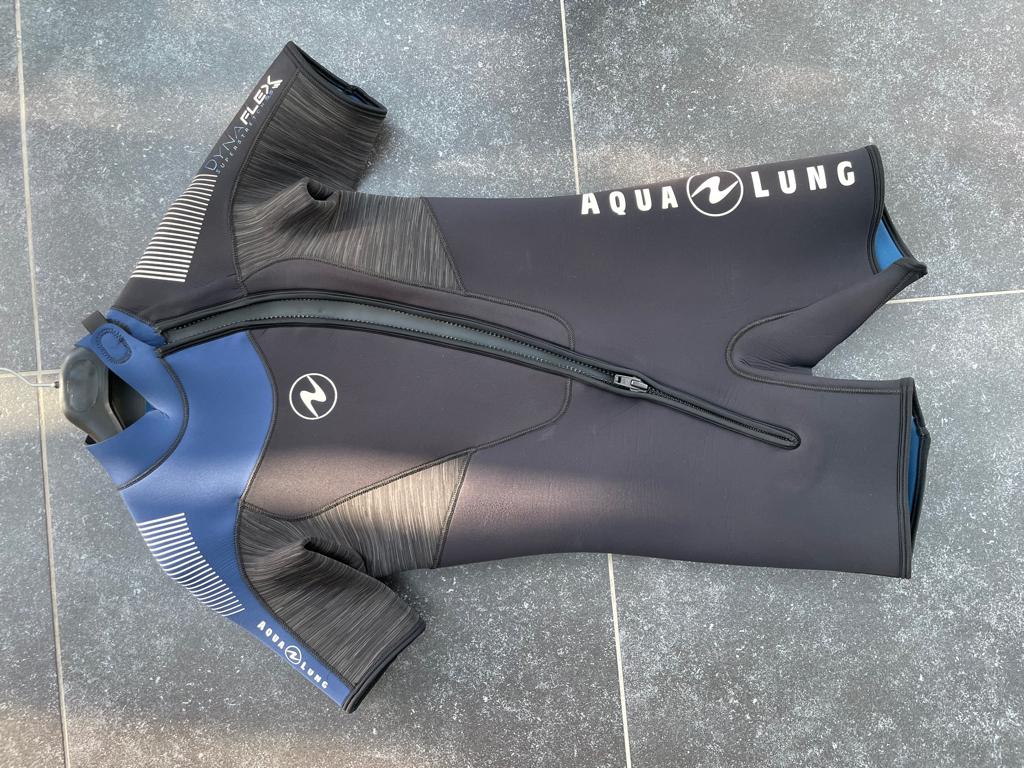 Aqualung natpak kort; Dynaflex, Enlèvement, Comme neuf, Combinaison de plongée