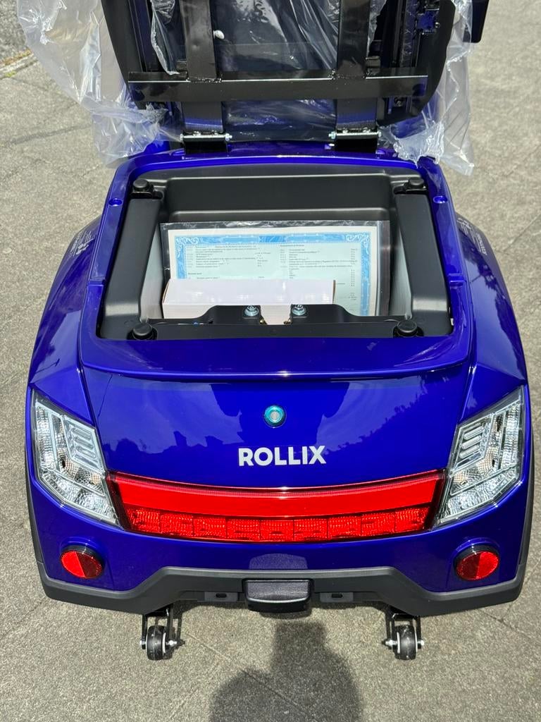 Voiturette électrique Rollex Mobietech25 km/h Scootmobiel, Enlèvement ou Envoi, Pliant, Neuf, Fauteuil roulant électrique