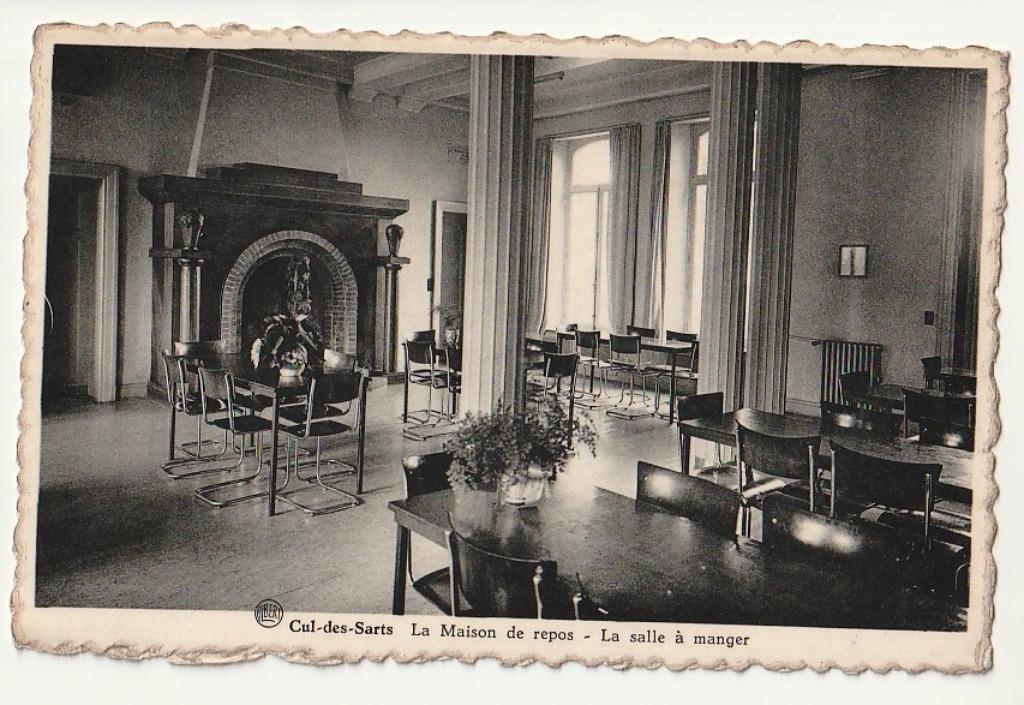 Cul-des-sarts La Maison de repos La salle à manger, Envoi, Affranchie, Namur