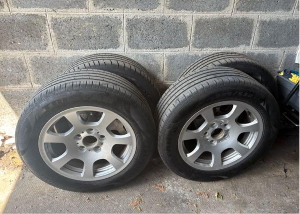 4 originele BMW 16 inch lichtmetalen velgen (5×120), Ophalen, Gebruikt, BMW