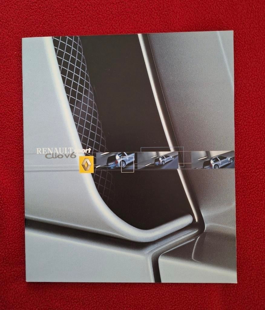 Renault clio v6 verkoopbrochure, Ophalen of Verzenden, Zo goed als nieuw, Renault