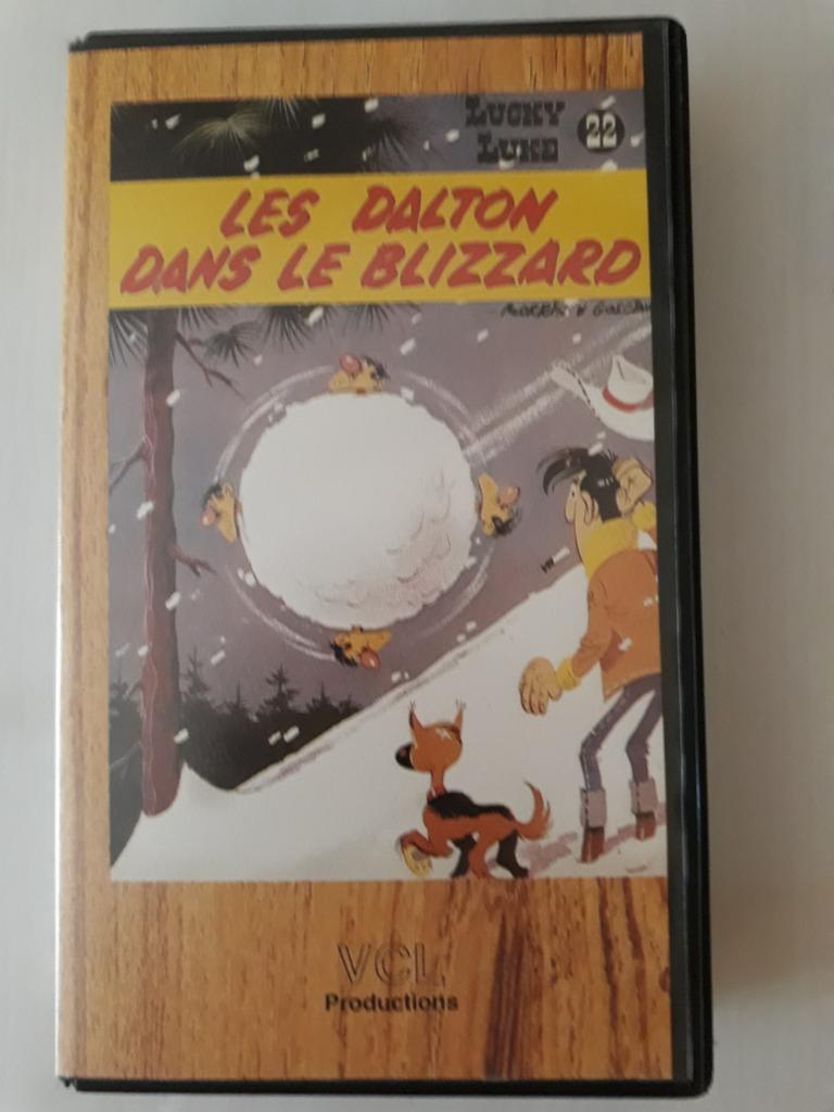 2 GELUKSVERHALEN VAN LUKE VHS, Cd's en Dvd's, Alle leeftijden, Ophalen of Verzenden, Zo goed als nieuw, Overige genres