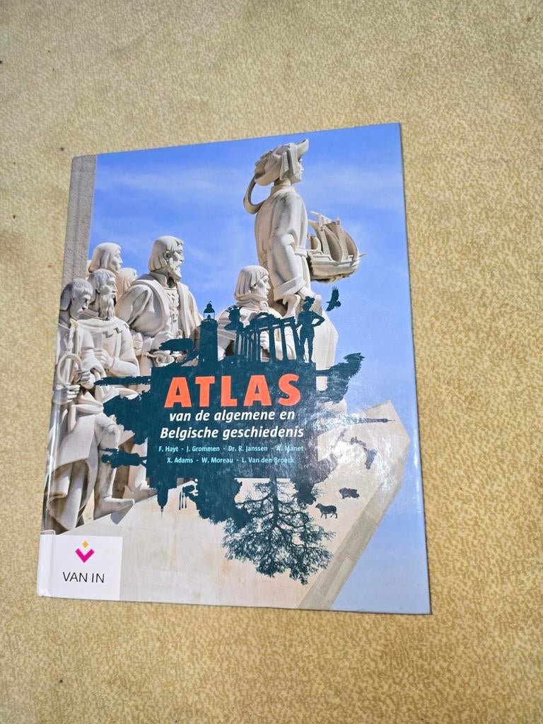 Atlas van de algemene en Belgische geschiedenis, Enlèvement ou Envoi, Autres atlas, Comme neuf, Van in