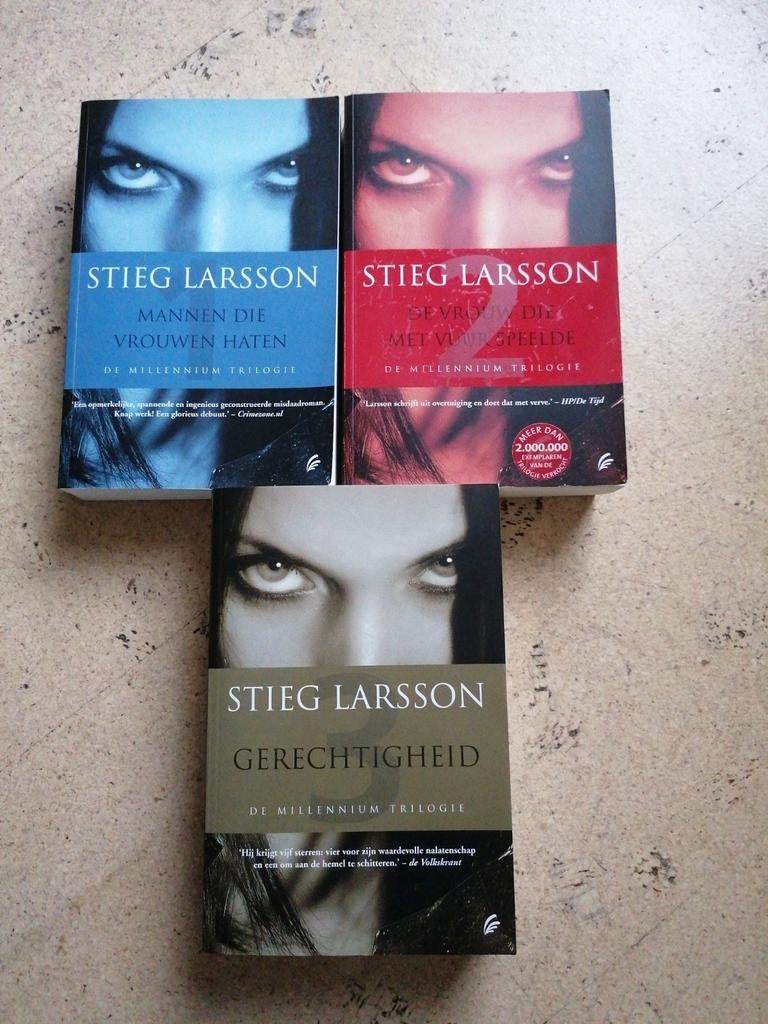 Stieg Larsson - De millennium trilogie, Enlèvement ou Envoi, Comme neuf, Stieg Larsson