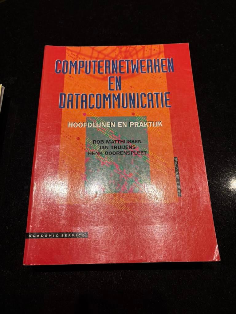 Computernetwerken en datacommunicatie, Boeken, Ophalen, Zo goed als nieuw