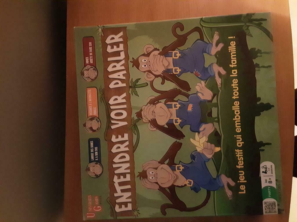 Jeux entendre voir parler, Trois ou quatre joueurs, Enlèvement, Neuf, Jeu de voyage