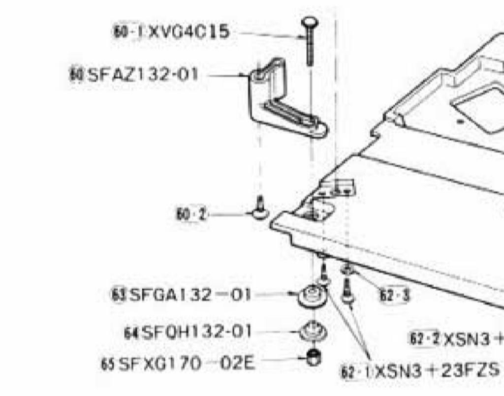 Suspension d'amortisseur Technics SL-1x00 Mk2 (4 pièces), Enlèvement ou Envoi, Neuf, Pièce tourne-disques, Technics