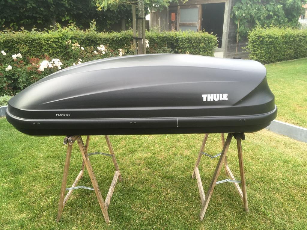 dakkoffer Thule te huur aan 6 euro per dag, Auto diversen, Dakkoffers, Ophalen, Gebruikt