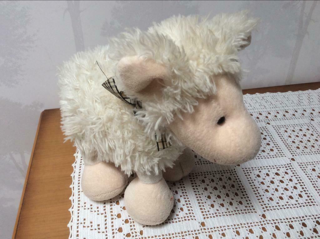 Blatend pluche schaap, Ophalen of Verzenden, Zo goed als nieuw