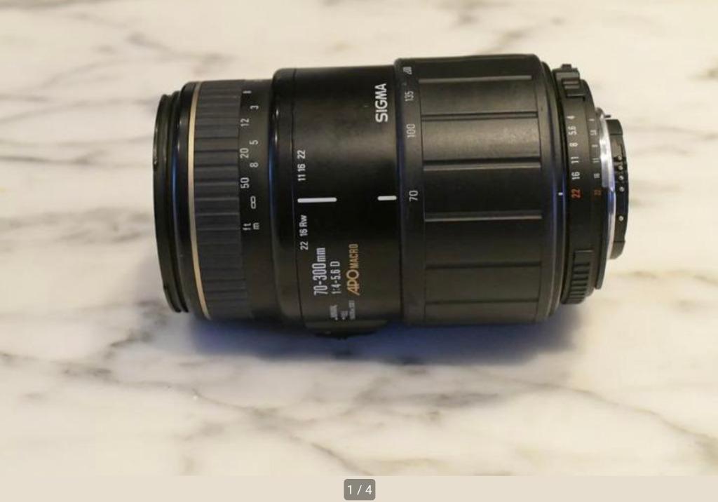 Sigma 70-300mm f/4-5.6 D APO macro voor Nikon., Ophalen of Verzenden, 1980 tot heden, Lens of Lenzen