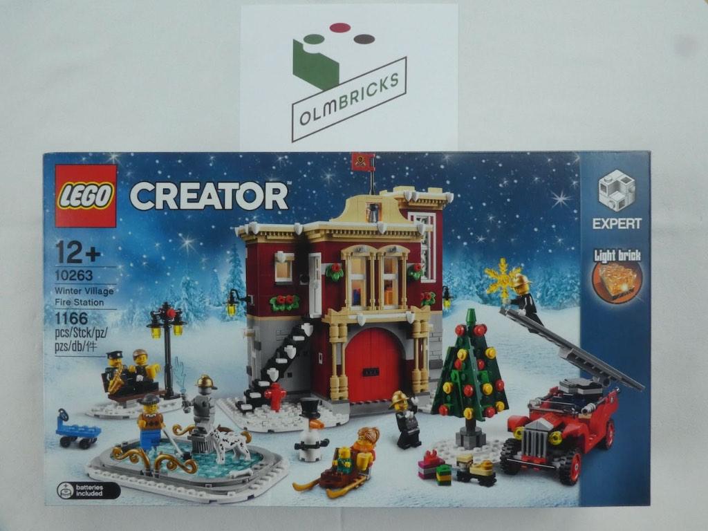 LEGO Creator Expert 10263 Winter Village Fire Station, Hello@support.lego.com, DK-7190, Lego, Nieuw