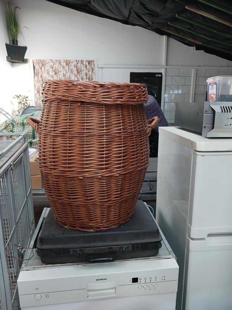 Wasmand, Huis en Inrichting, Woonaccessoires | Schalen en Manden, Ophalen, Zo goed als nieuw, Mand