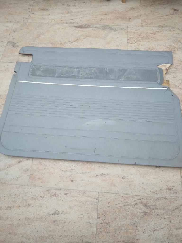 VW T3 Schuifdeurpaneel met chroom strip en velours, Caravanes & Camping, Enlèvement