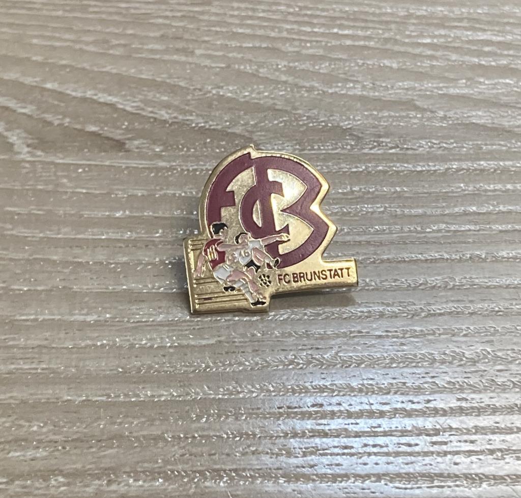 PIN - FC BRUNSTATT - FOOTBALL - VOETBAL, Verzenden, Gebruikt, Sport, Speldje of Pin