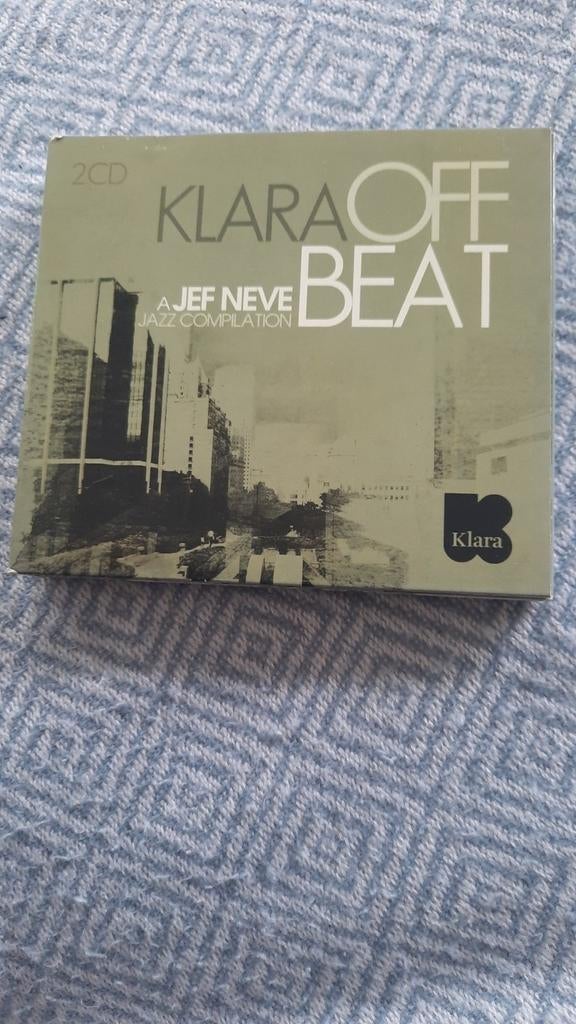 2cd KLARA Off Beat (Jazz compilatie door Jef Neve gebundeld), Ophalen of Verzenden, Zo goed als nieuw, Jazz en Blues
